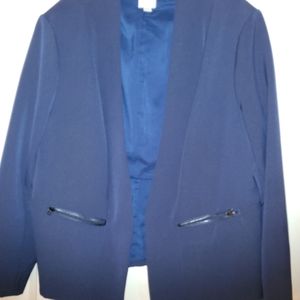 Plus size Navy Blazer